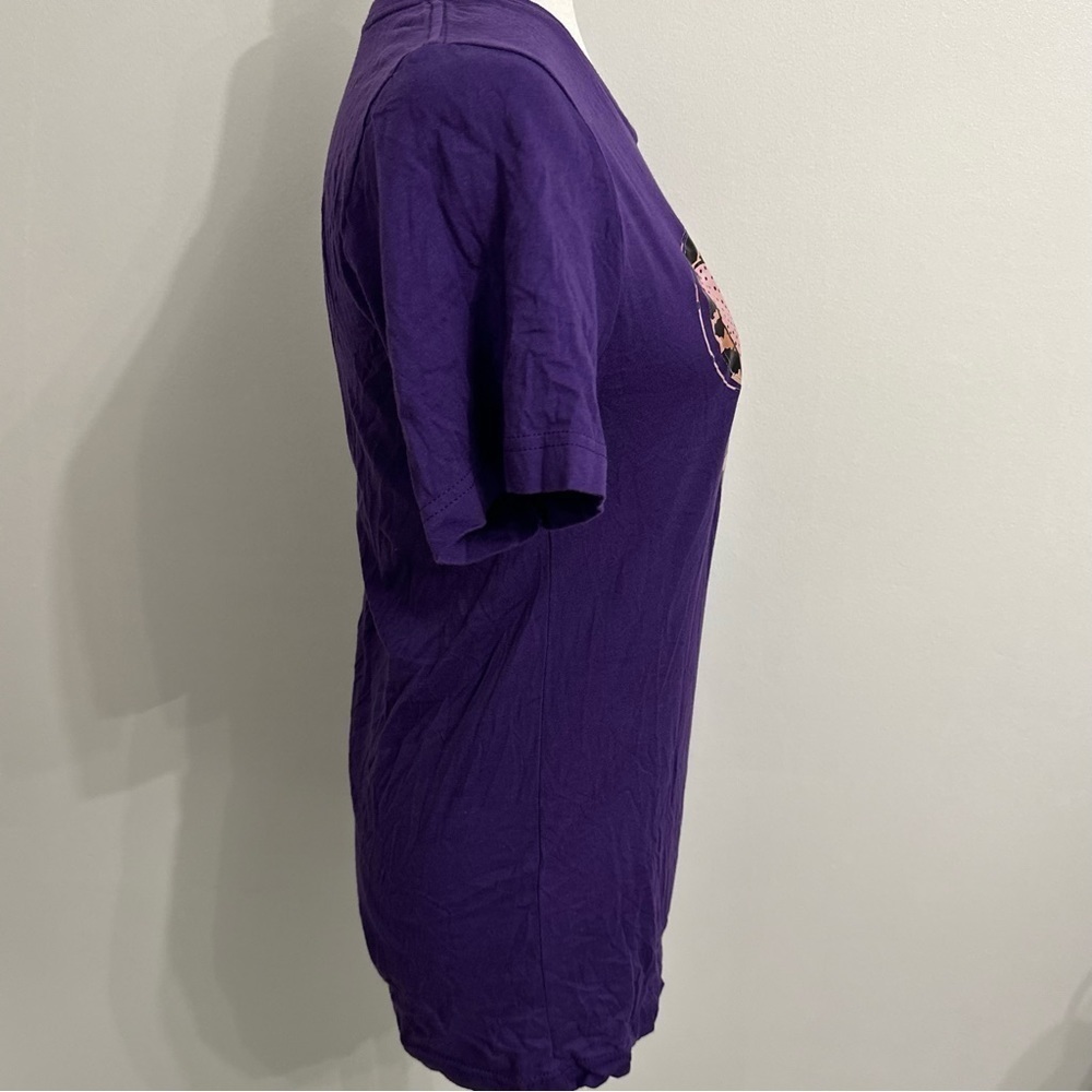 Disney Minnie Mouse Leopard disney castle  Bella Canvas T-Shirt size small - Picture 9 of 9